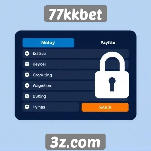 Métodos de pagamento aceitos no 77kkbet